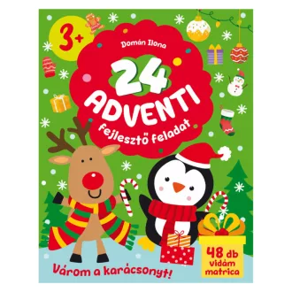 24 Adventi foglalkoztató - Várom a karácsonyt  3+