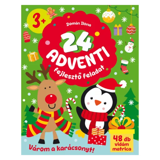 24 Adventi foglalkoztató - Várom a karácsonyt  3+