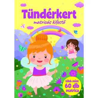 Tündérkert - matricás kifestő