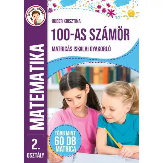 Matematika 100-as számkör - matricás iskolai gyakorló