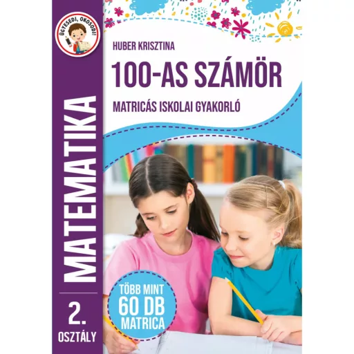 Matematika 100-as számkör - matricás iskolai gyakorló