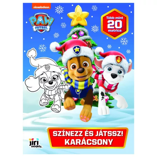 Színezz és játssz! - Mancs Őrjárat! - Karácsony
