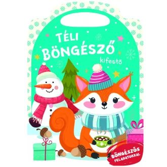 Téli böngésző - kifestő