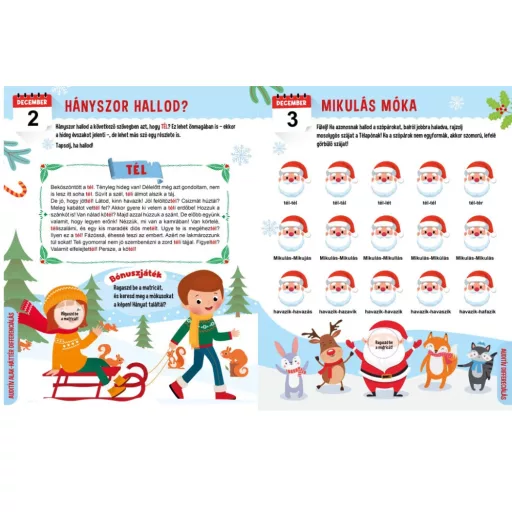 24 Adventi játékos feladat 5+