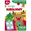 Színes karácsony 140 db matricával