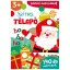 Színes Télapó 140 db matricával