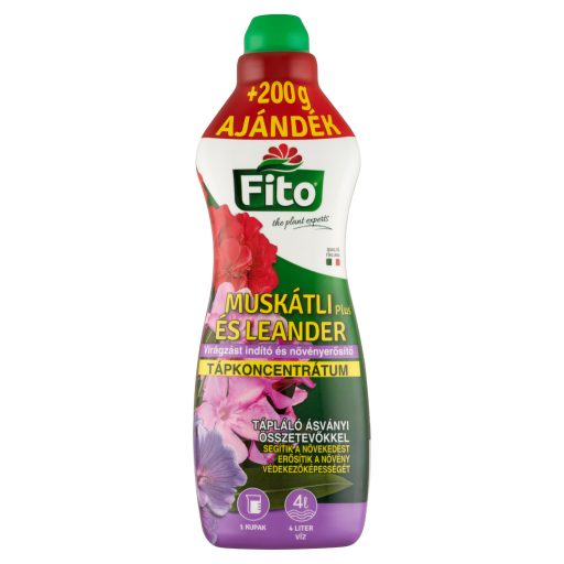 Fito muskátli és leander virágzást indító és növényerősítő tápkoncentrátum 1170 g