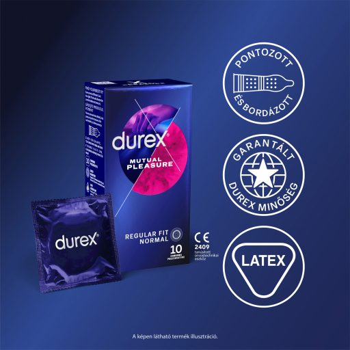 Durex Mutual Pleasure óvszer 10 db