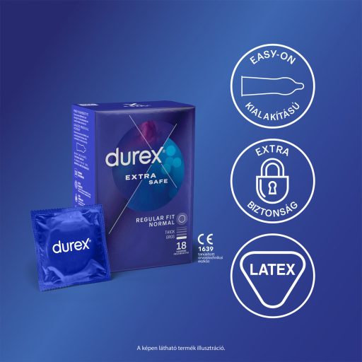 Durex Extra Safe óvszer 18 db