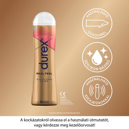 Durex Real Feel szilikonos síkosító 50 ml