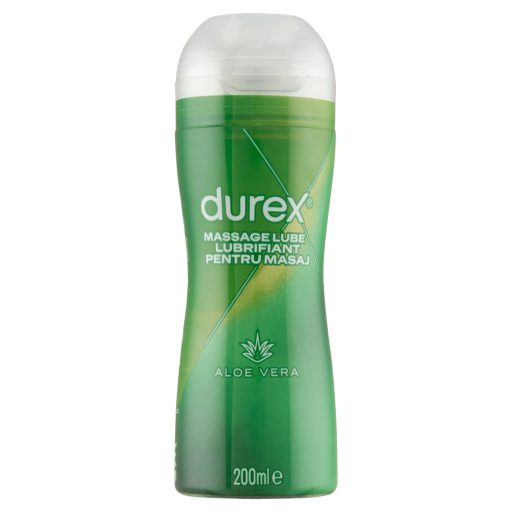 Durex bőrnyugtató hatású aloe vera masszázsgél síkosító 200 ml