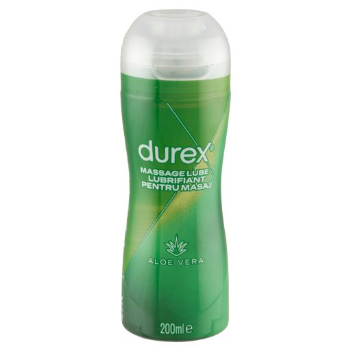 Durex bőrnyugtató hatású aloe vera masszázsgél síkosító 200 ml