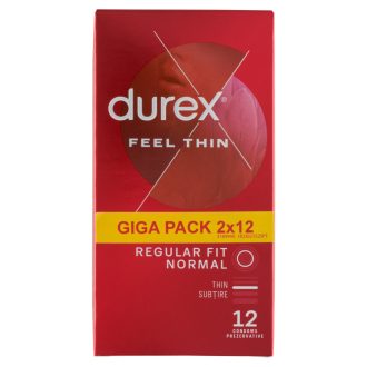 Durex Feel Thin óvszer 2 x 12 db