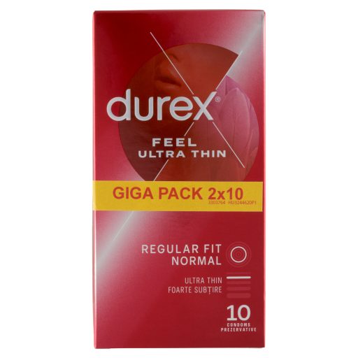 Durex Feel Ultra Thin óvszer 2 x 10 db