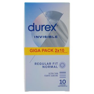 Durex Invisible óvszer 2 x 10 db