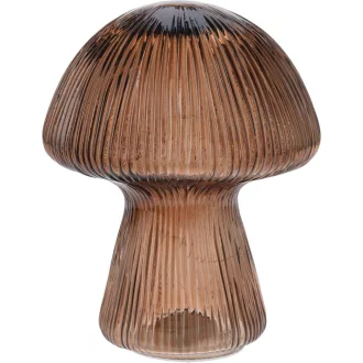 LED-es dekor gomba - aranybarna