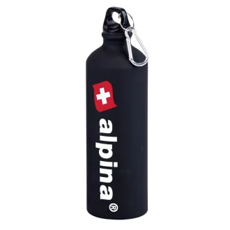 Alpina Kulacs ALU 750ml gumírozott - Fekete