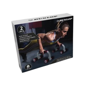 Dunlop fekvőtámasz keret H-style - Piros