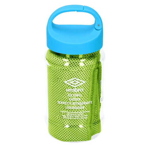 Umbro törölköző Ice 30x90cm tartóban - Zöld