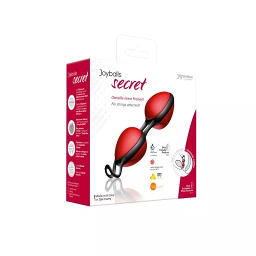 Joydivision Joyballs secret gésagolyó red-black