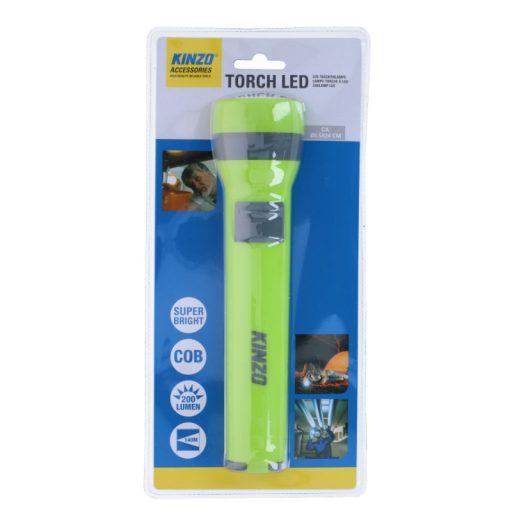 Kinzo zseblámpa 3W Db Lumen: 200 5 x 24 cm elemeket nem tartalmaz (3D)