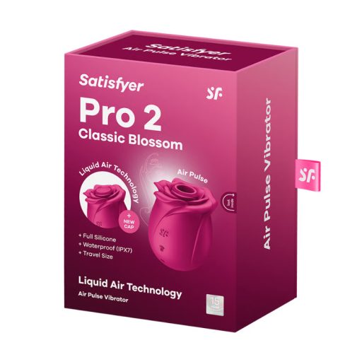 Satisfyer léghullámos csiklóizgató Pro 2 Classic Blossom