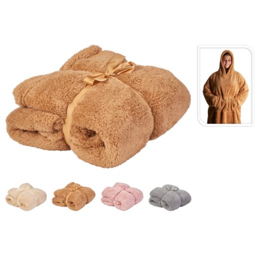 Kapucnis felső női - Rózsaszín