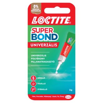   Loctite Super Bond univerzális folyékony pillanatragasztó 3 g