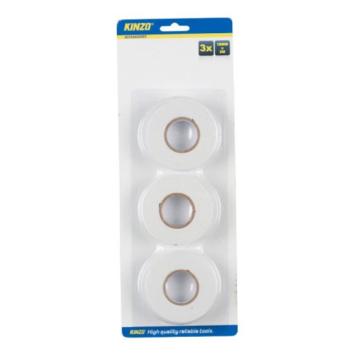 Kinzo ragasztószalag kétoldalú 18mmx1,6mmx2