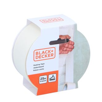   Black+Decker maszkolószalag 48mm x 25m  PAP/RUB Shk/In BXPATA7001  130mu