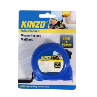 Kinzo mérőszalag 5m 19mm - Kék