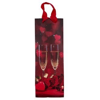 Dísztasak italos - Szívecskés-Pezsgős