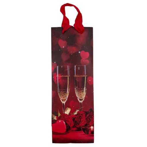 Dísztasak italos - Szívecskés-Pezsgős