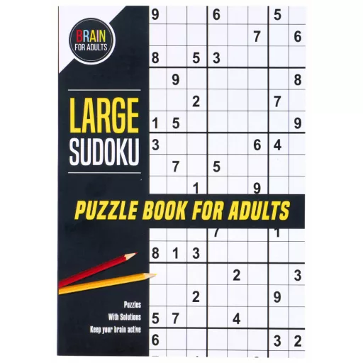 Puzzle füzet 60oldalas felnőtteknek - Sudoku