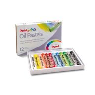 Pentel olajpasztell kréta 12db-os különböző szín