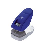 Plus kapocsmentes tűző- és lyukasztógép asztali, kék