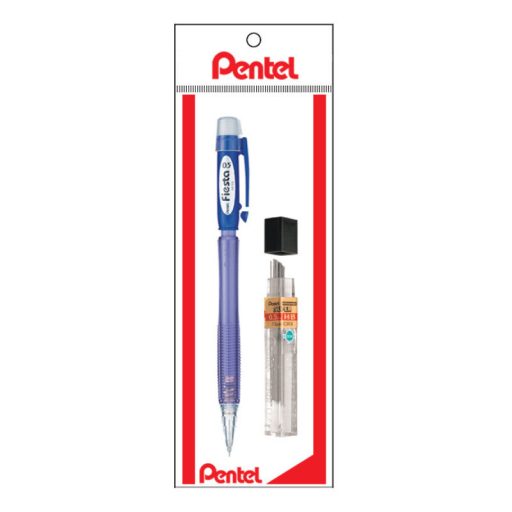 Pentel nyomósirón Fiesta szett 0,5 mm + irónbél kék