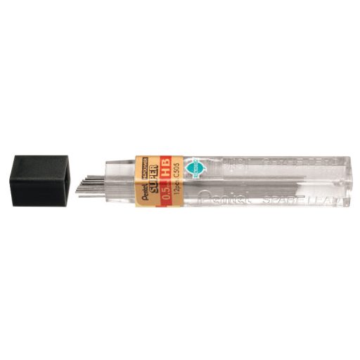 Pentel irónbél 12 szál Hi-Polymer Super HB 0,5mm