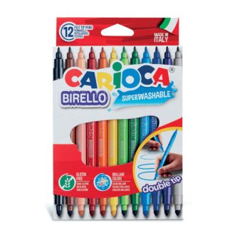 Carioca Birello kétvégű filctoll 12db-os