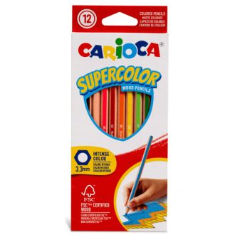 Carioca Supercolor színes ceruza 12db-os