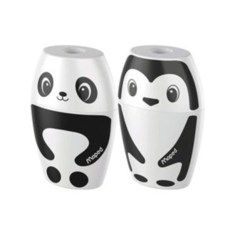   Maped hegyező egylyukú tartályos Shakky Fancy panda és pingvin vegyes formák többféle