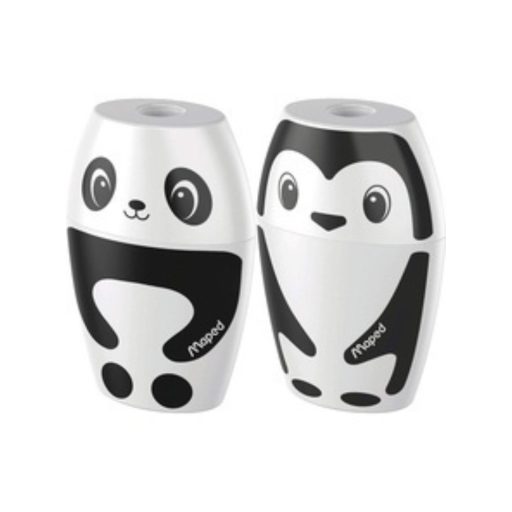 Maped hegyező egylyukú tartályos Shakky Fancy panda és pingvin vegyes formák többféle