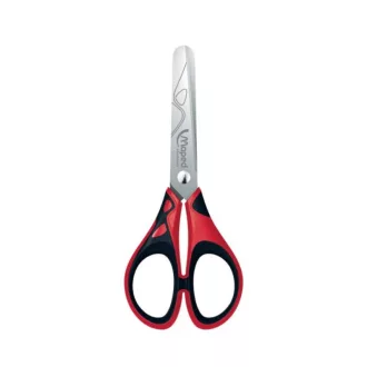 Maped olló iskolai 13 cm Essentials Soft - Piros