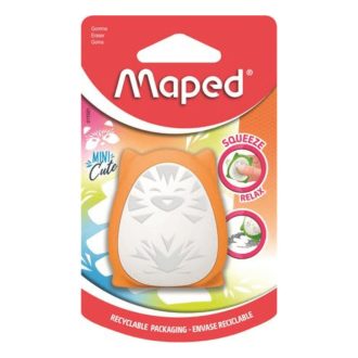 Maped stresszoldó radír Mini Cute - Narancssárga