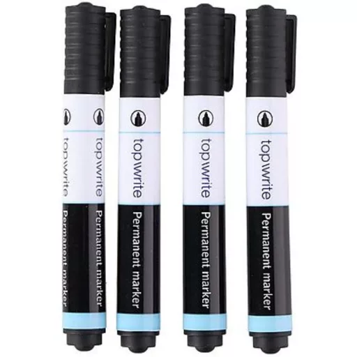 Topwrite filctoll 4db fekete