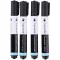 Topwrite filctoll 4db fekete