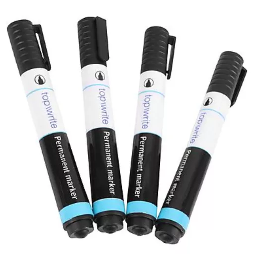 Topwrite filctoll 4db fekete