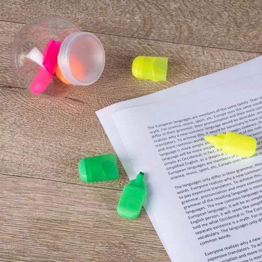 Topwrite szövegkiemelő 4db mini