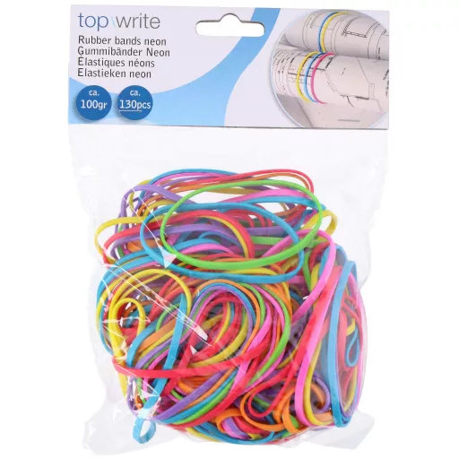 Topwrite befőttes gumi szett 100gr neon színű