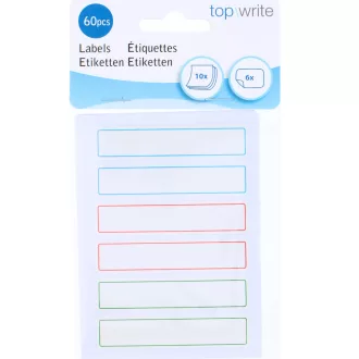 Topwrite öntapadó etikett címke 10x6db